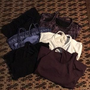 Bundle of Lululemon and Giam Yoga Tank tops